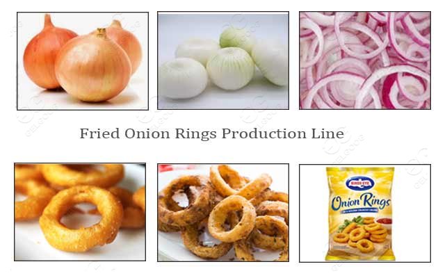 onion rings production line