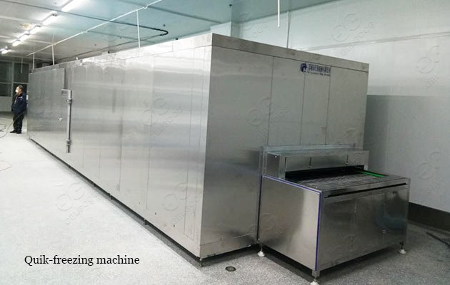 IQF frozen clam machine