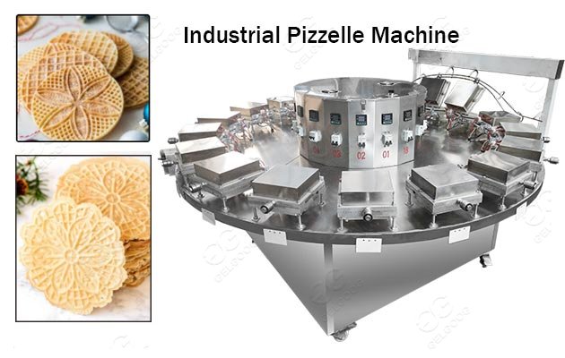 industrial pizzelle making machine