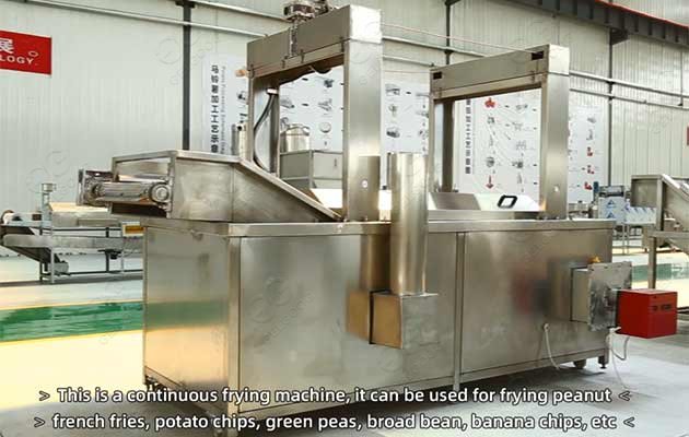 plantain chips automatic frying machine