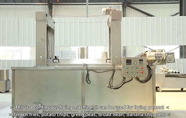 commercial mushroom frying machine