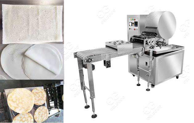 automatic popiah wrapper production line