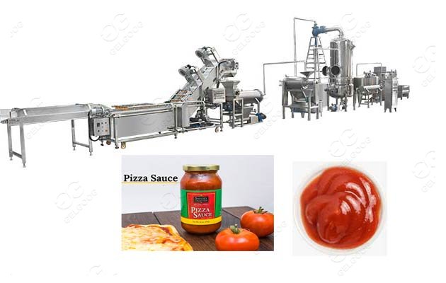 industrial pizza sauce production line