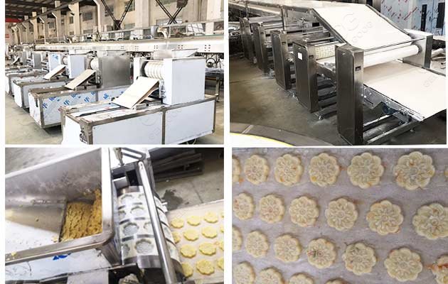 commercial biscuit production line