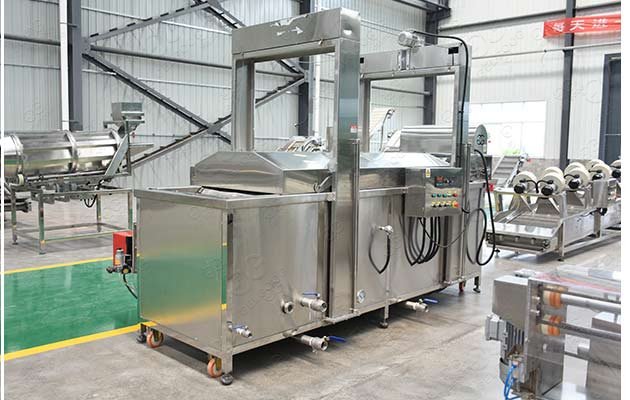 industrial snack fryer machine