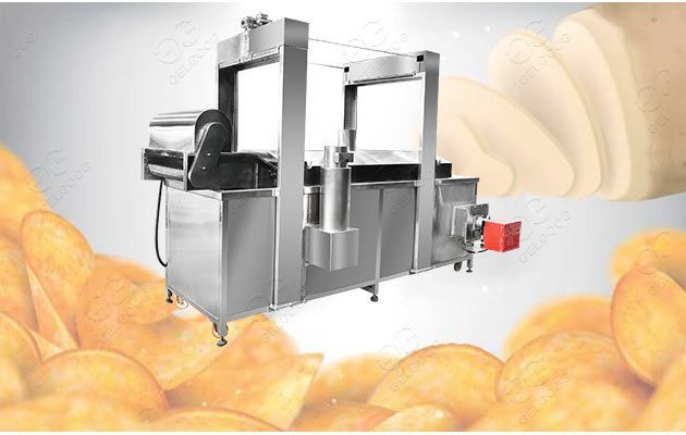 commercial chips frying machine