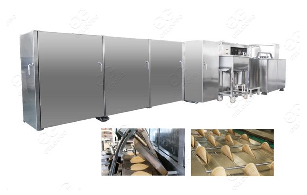 ice cream sugar cone production line