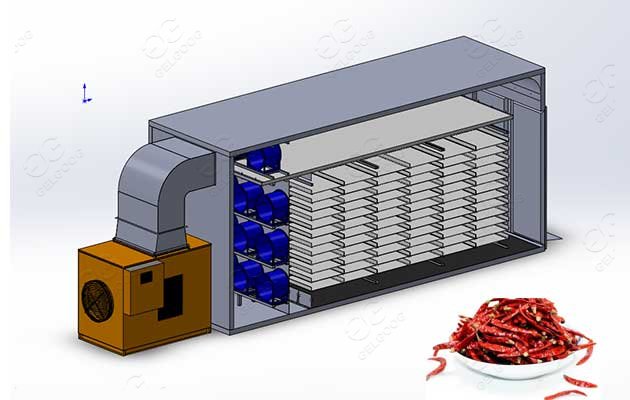 chili heat pump drying machine