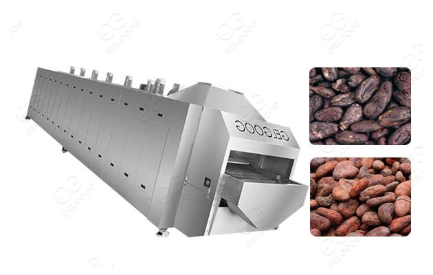 cocoa bean roasting machine