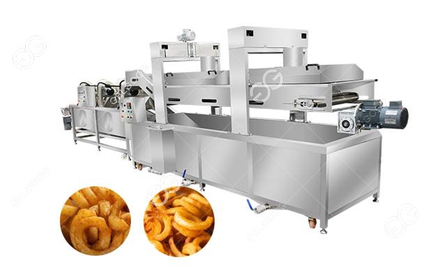 industrial snack frying machine