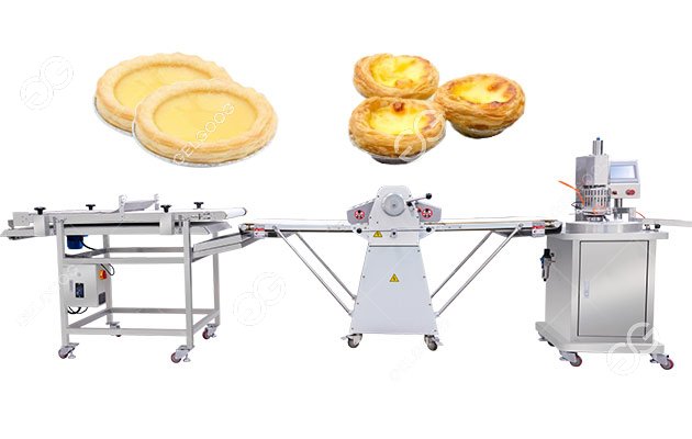 automatic egg tart production line