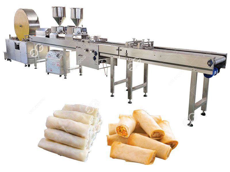 spring roll production equipment