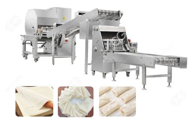 spring roll pastry making machine