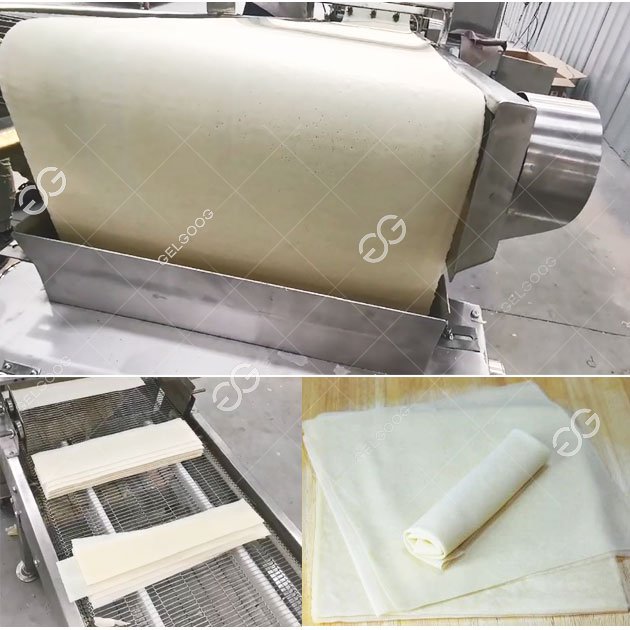 spring roll pastry making machine