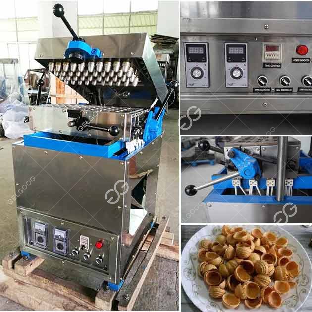 wafer choco shells making machine