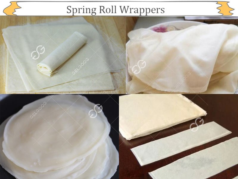 spring roll wrappers making