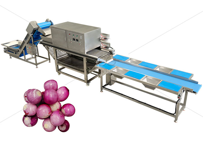 Automatic Onion Peeling Machine for Sale