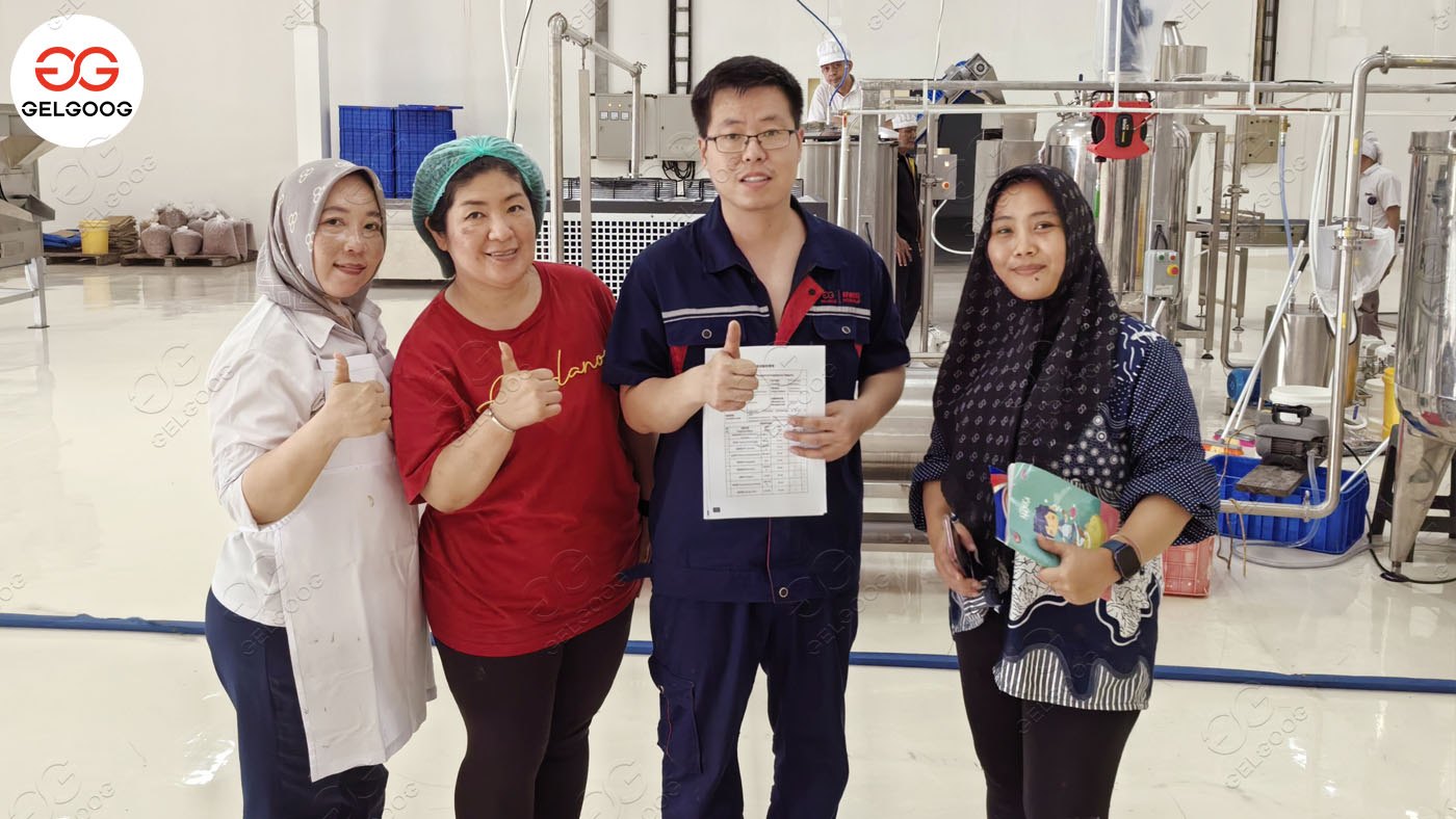 Gelgoog in Indonesia Peanut Butter Factory