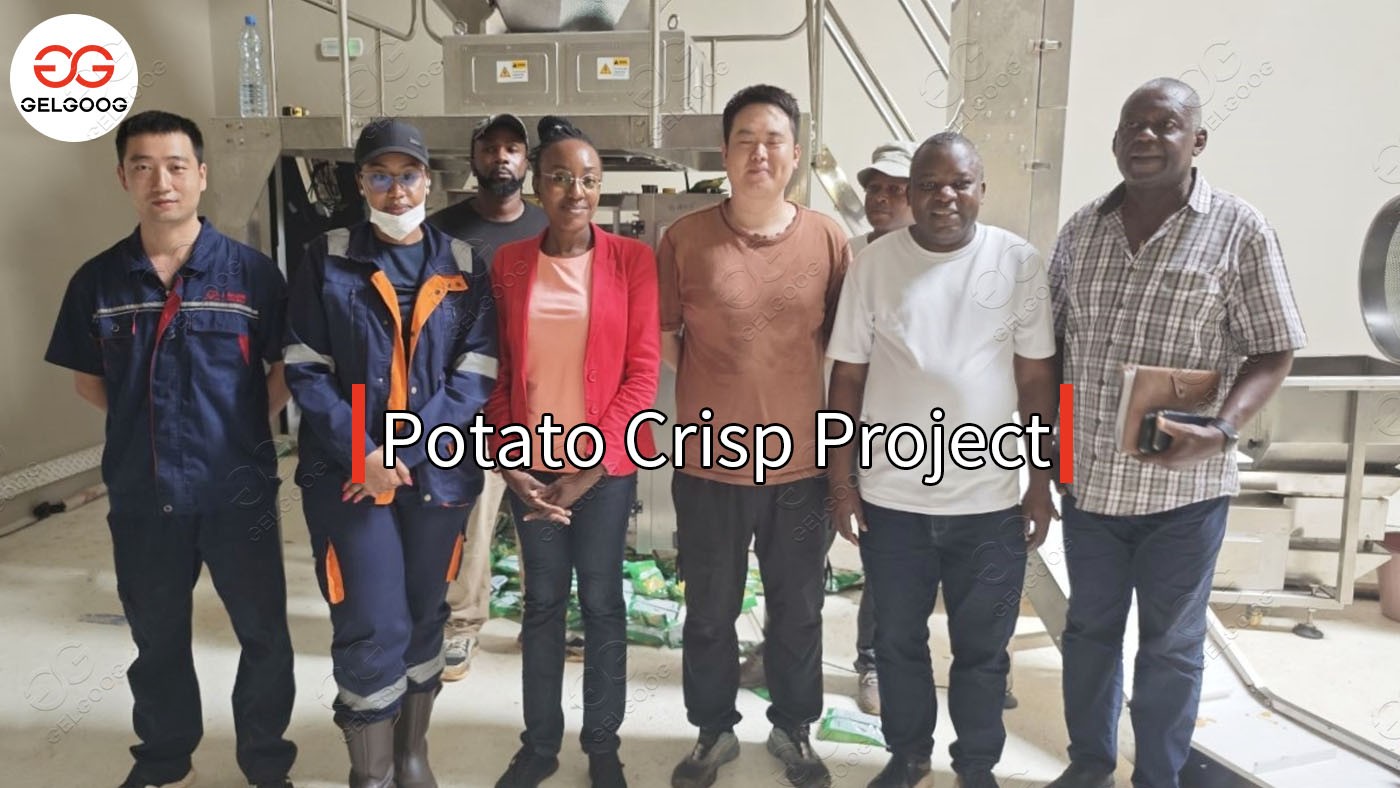 Potato Crisp Processing Line in Gabon