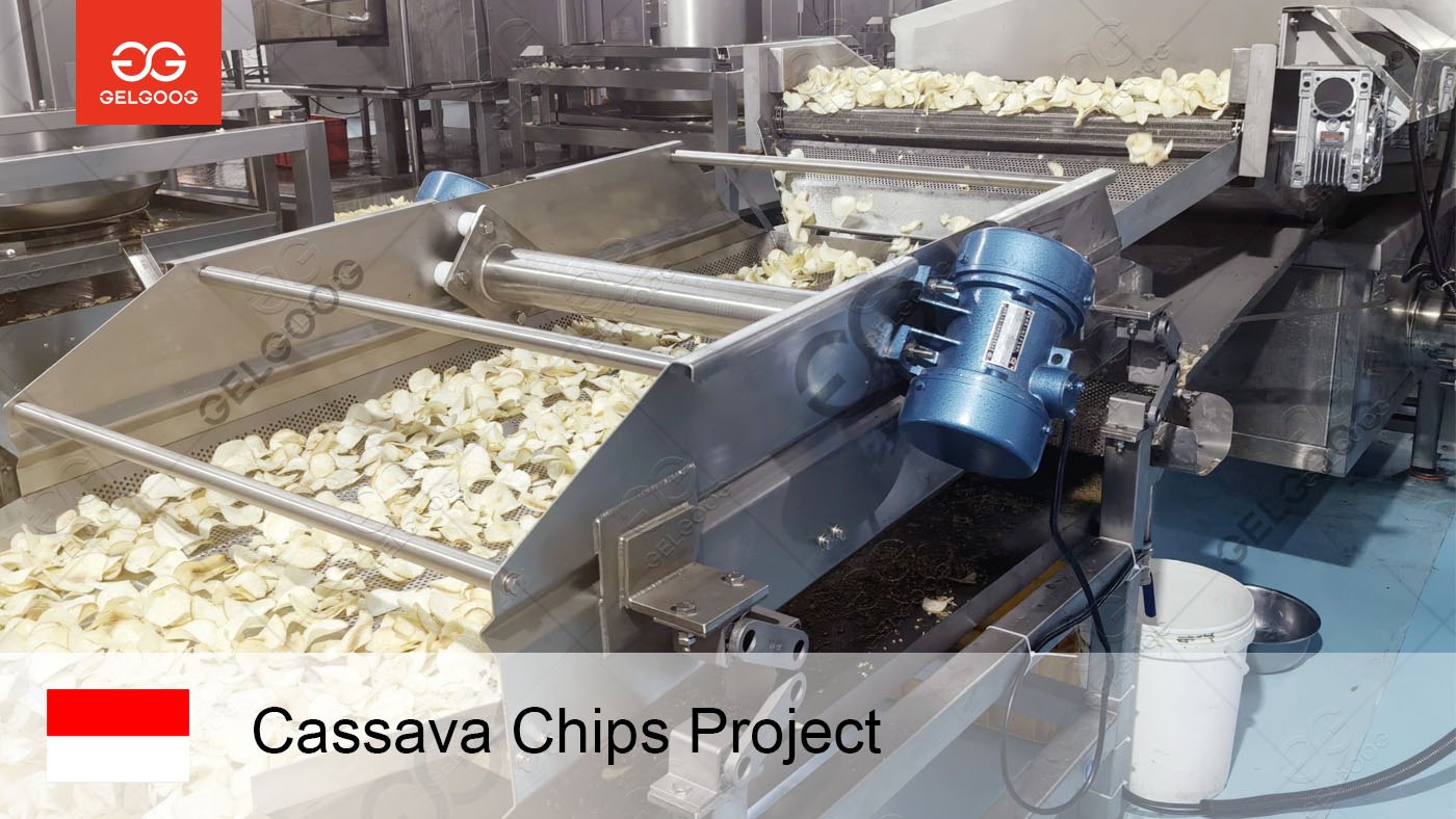 Cassava Chips Frying Line