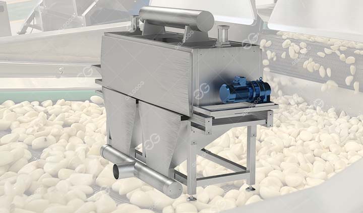 Fully Automatic Garlic Splitting Peeling Machine for Sale